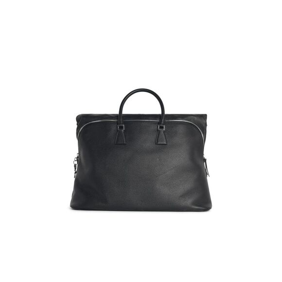 Maison Margiela '5Ac Soft Xl' Black Grenade Leather Bag Women - Picture 3 of 3